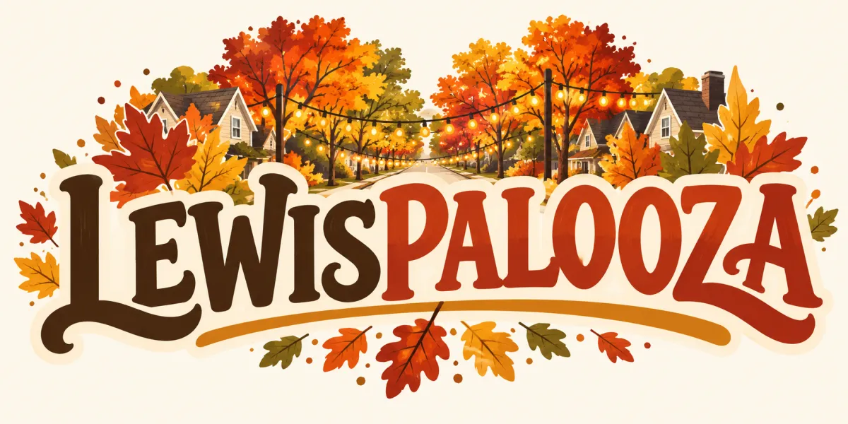 Lewispalooza Autumn Festival Emblem