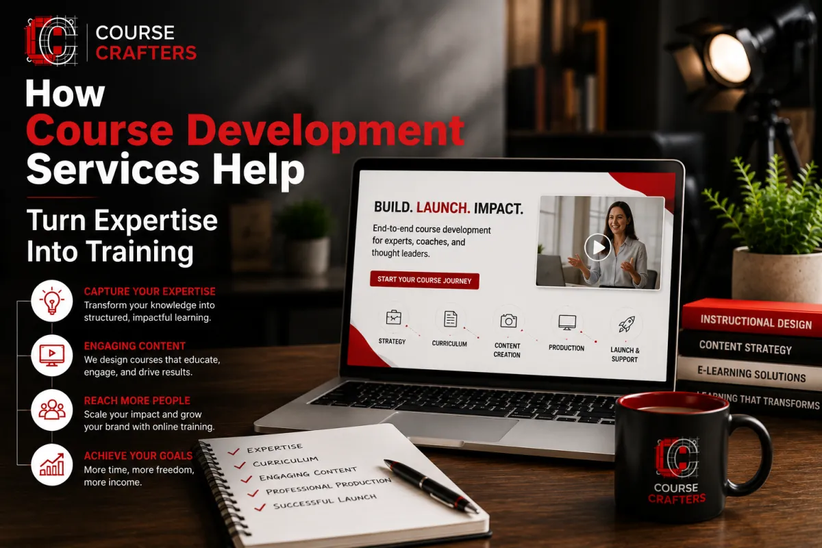 How Course Development Services Help Turn Expertise Into Training