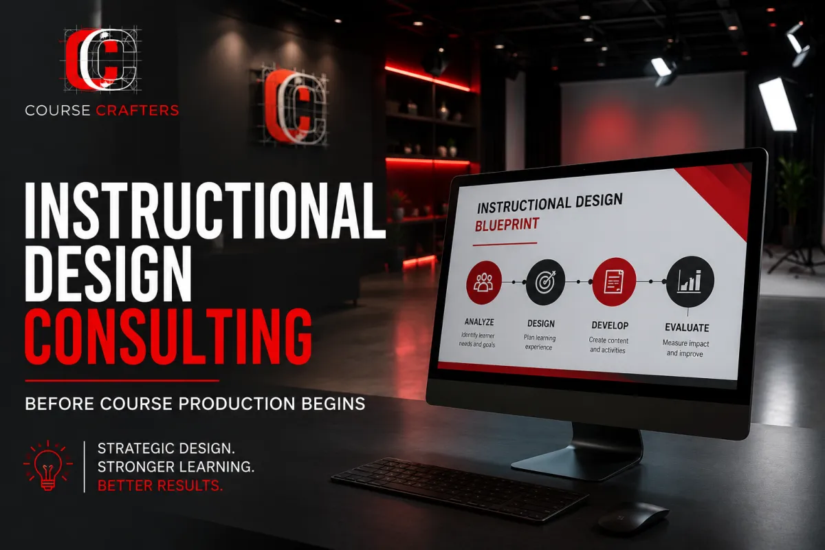 Instructional Design Consulting Before Course Production Begins