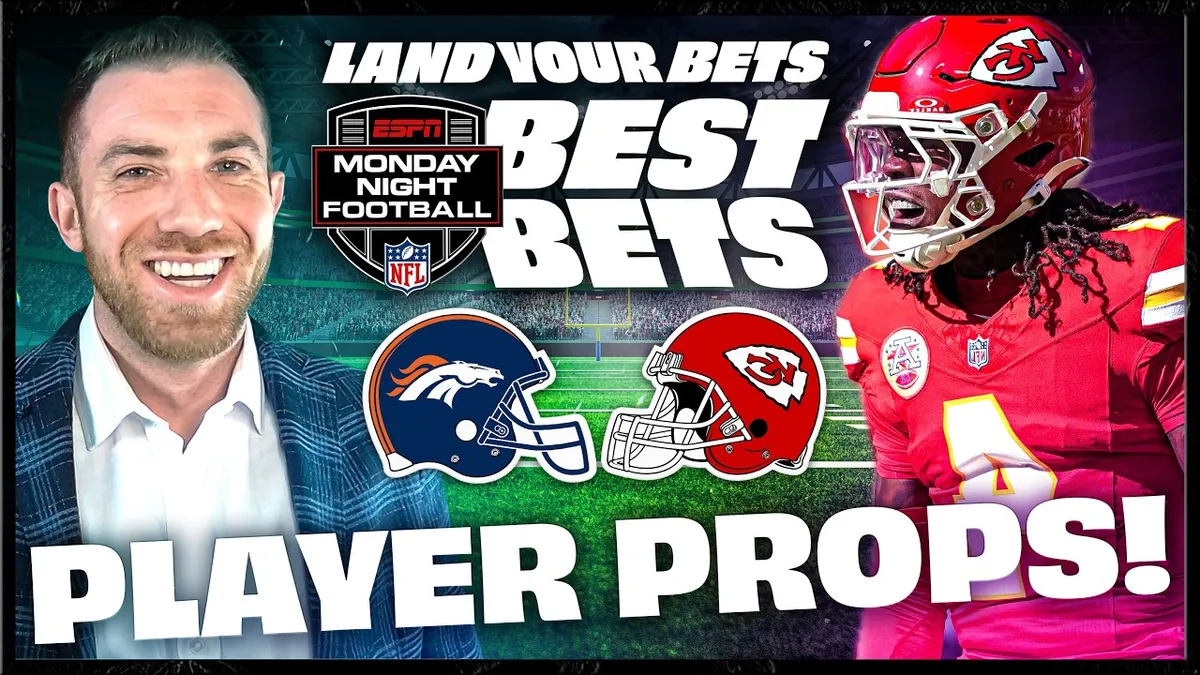 Chiefs vs. Broncos Player Props Preview: Monday Night Football Betting Angles