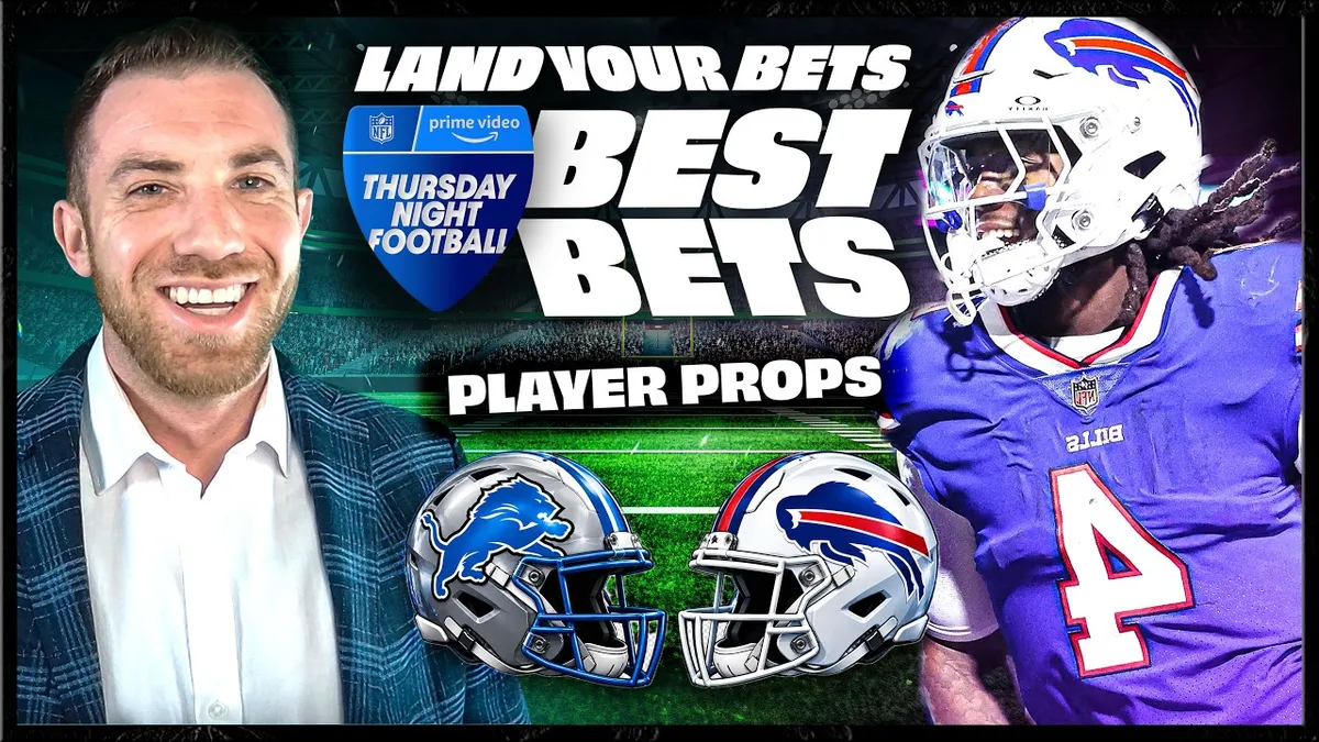 Bills vs. Lions Player Props Preview: Thursday Night Football Betting Angles