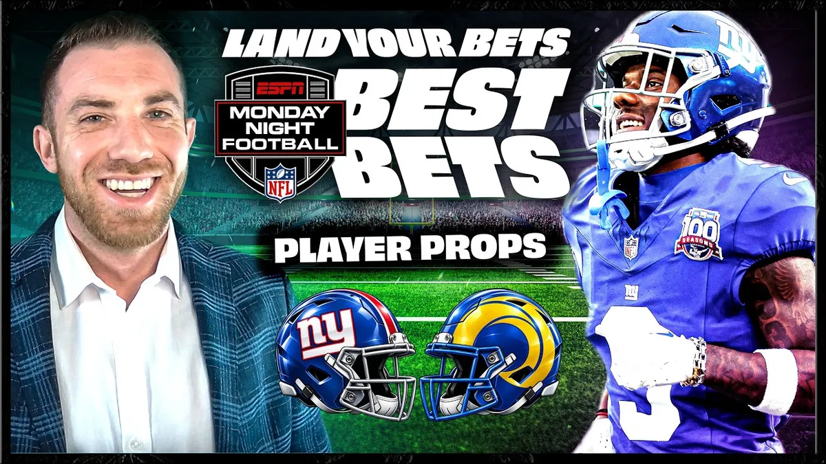 Rams vs. Giants Player Props Preview: Monday Night Football Betting Angles