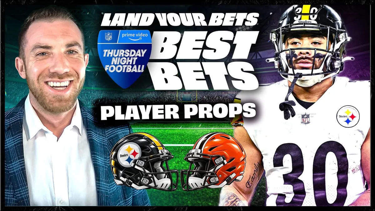 Steelers vs Browns Player Props Preview: Thursday Night Football Betting Angles