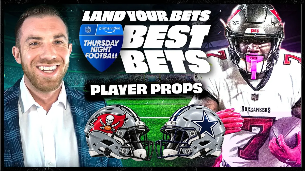 Bucs vs. Cowboys Player Props Preview: Thursday Night Football Betting Angles