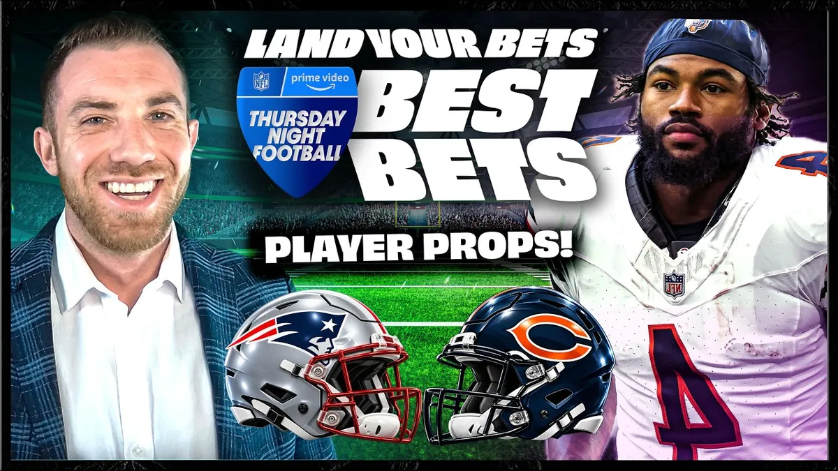 Patriots vs. Bears Player Props: Thursday Night Football Betting Angles