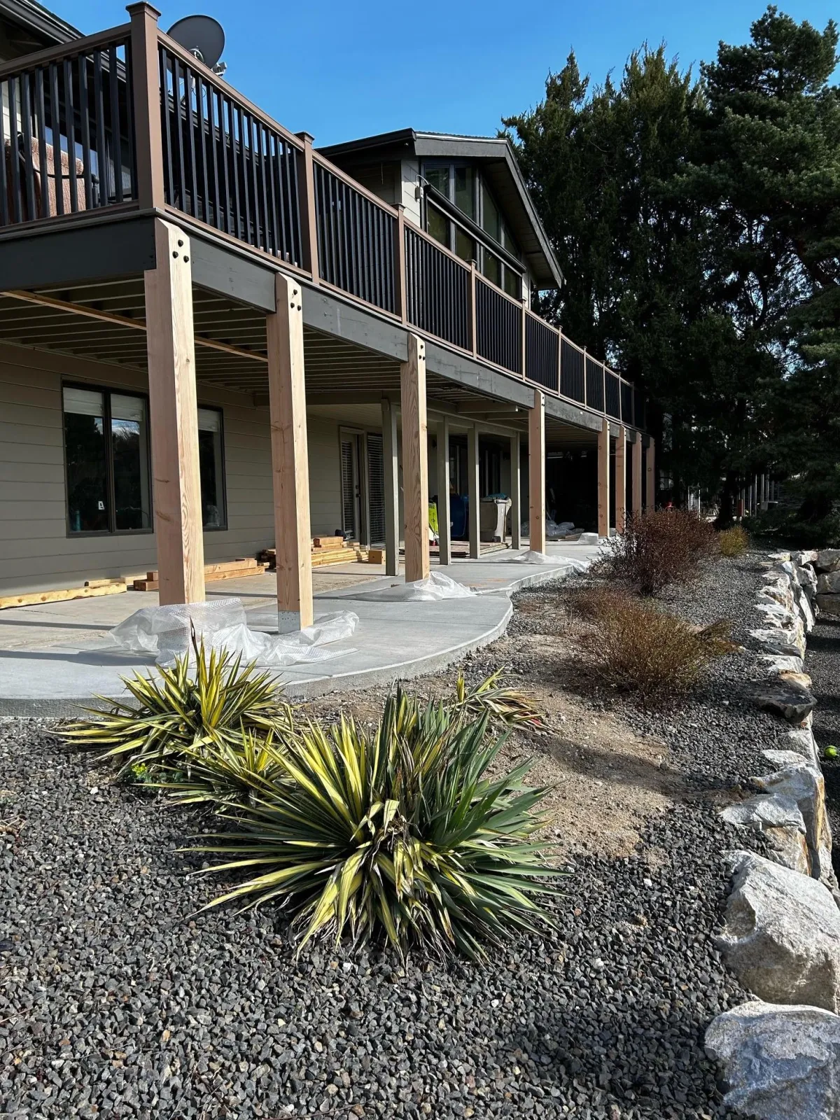 decked out's deck installation