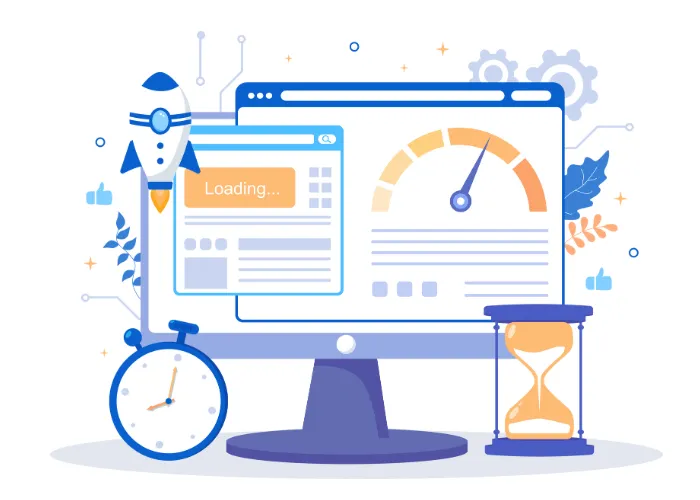 A clean dashboard visualization showing multi-channel ad performance with colorful vertical bars labeled Google, Meta, Cosmos, and ROI on a pale rounded card; flat-vector photoreal style, bright brand accents, clear numeric labels and friendly top-down composition.