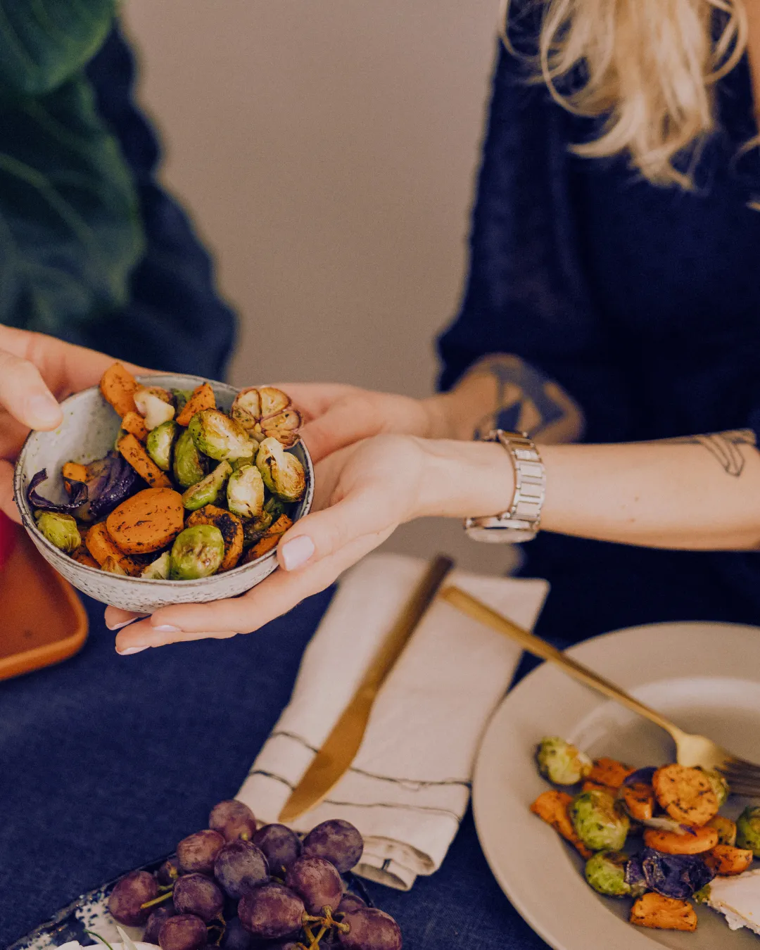 Healthy whole foods representing body regeneration and mindful eating