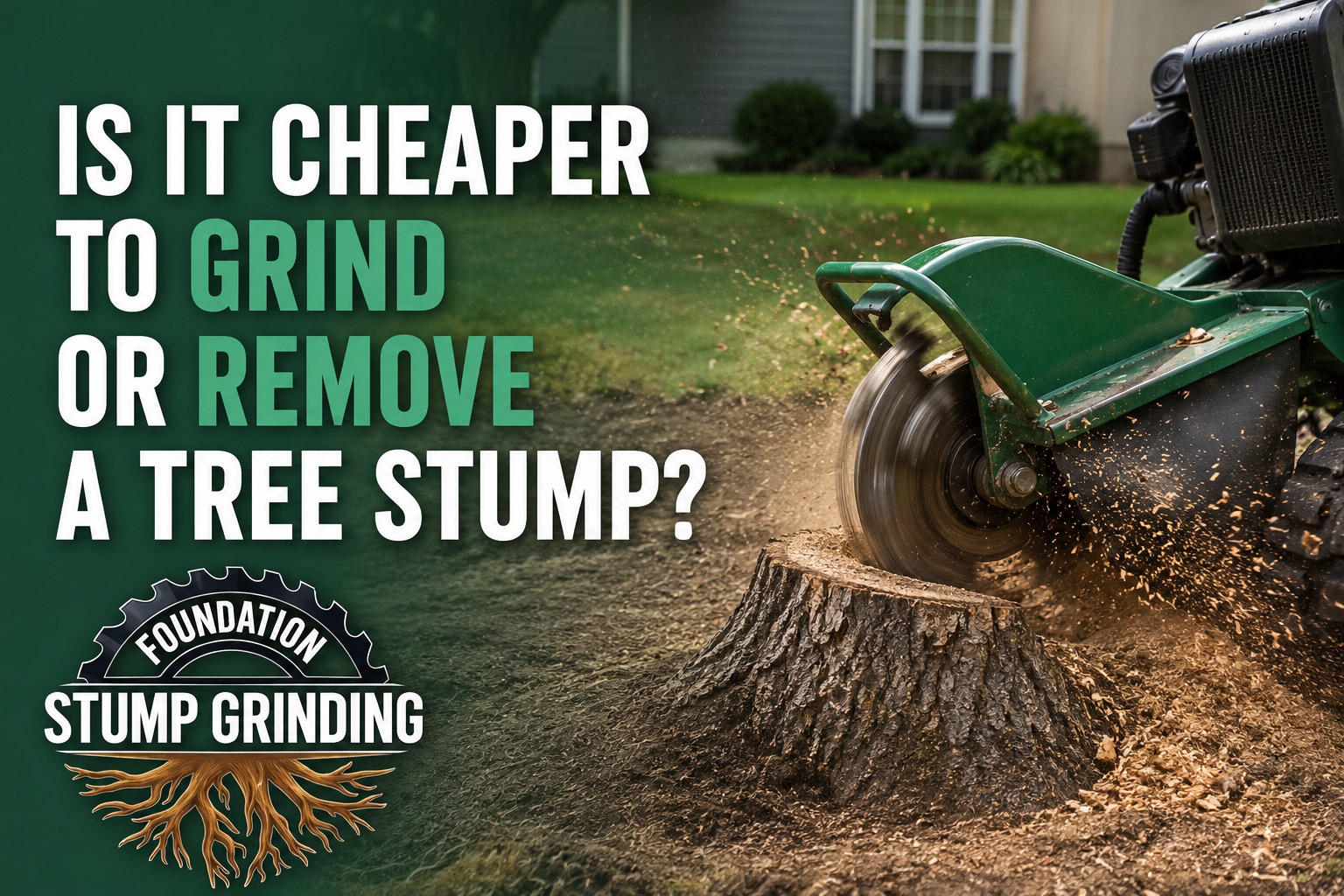 Is It Cheaper to Grind or Remove a Tree Stump?