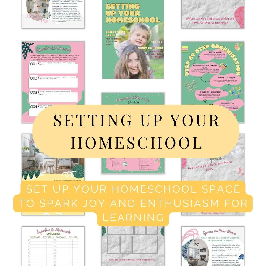 Setting up your homeschool ebook