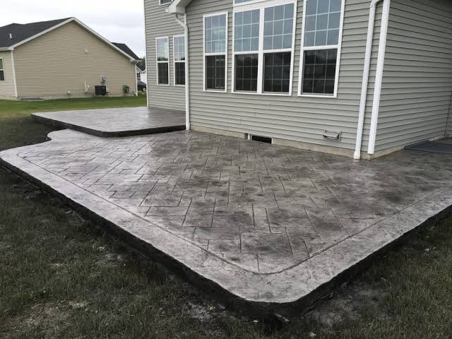 Hempstead Concrete builds and installs patios.