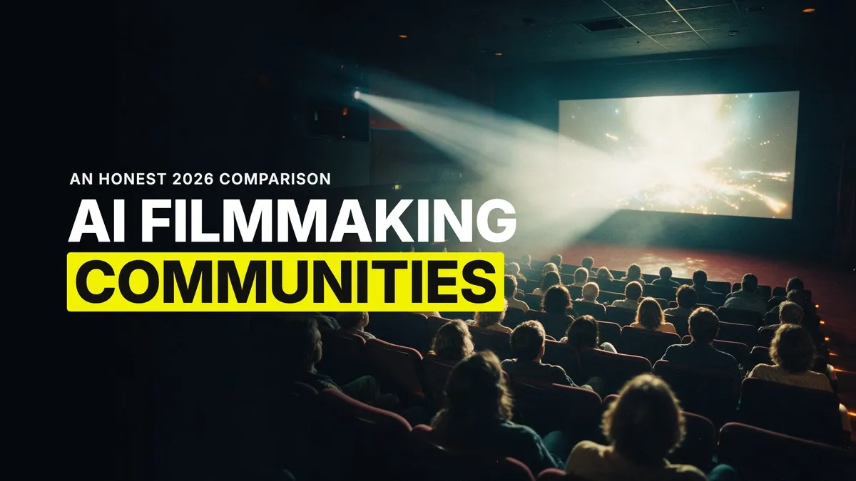 AI Filmmaking Communities Compared: GenHQ, Curious Refuge, Runway Academy and Reddit (2026)