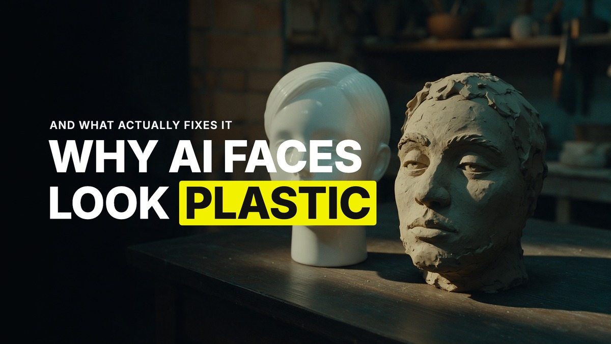 Why Your AI Characters Look Plastic (and What Actually Fixes It)