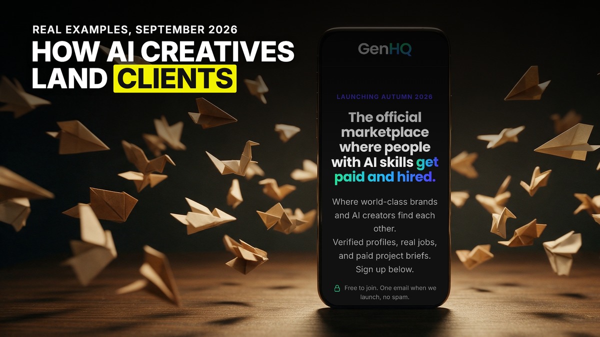 How AI Creatives Are Actually Landing Clients Right Now (Real Examples)