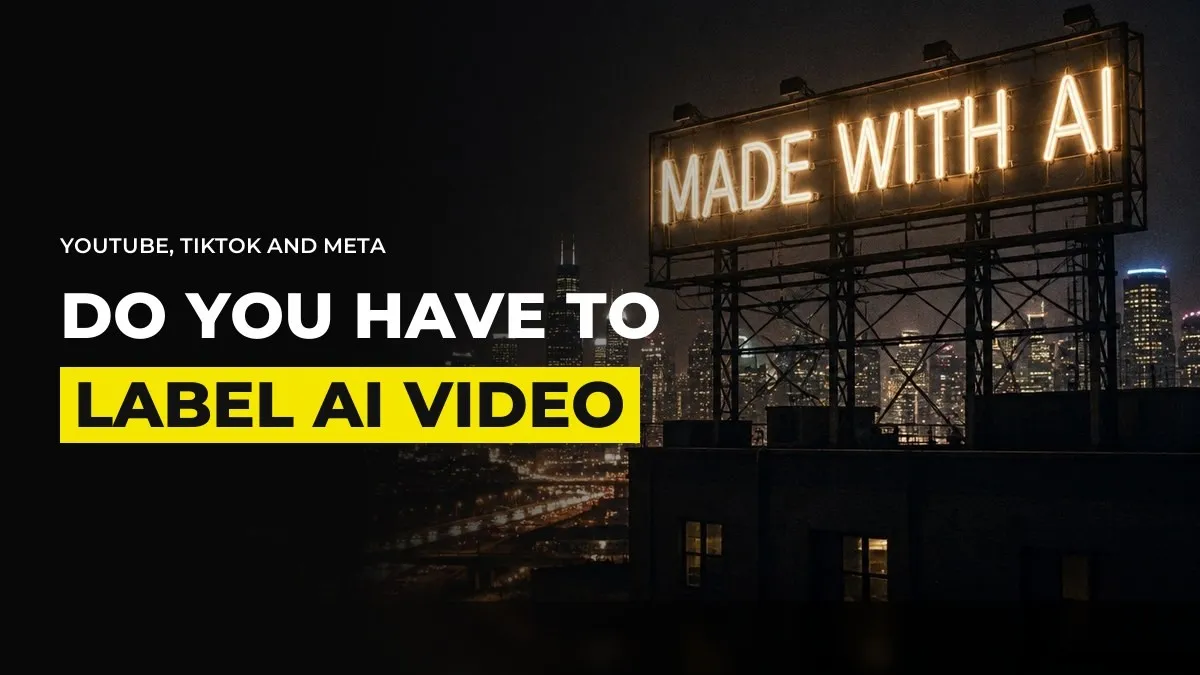 Do You Have to Label AI Video? YouTube, TikTok and Meta Rules in 2026