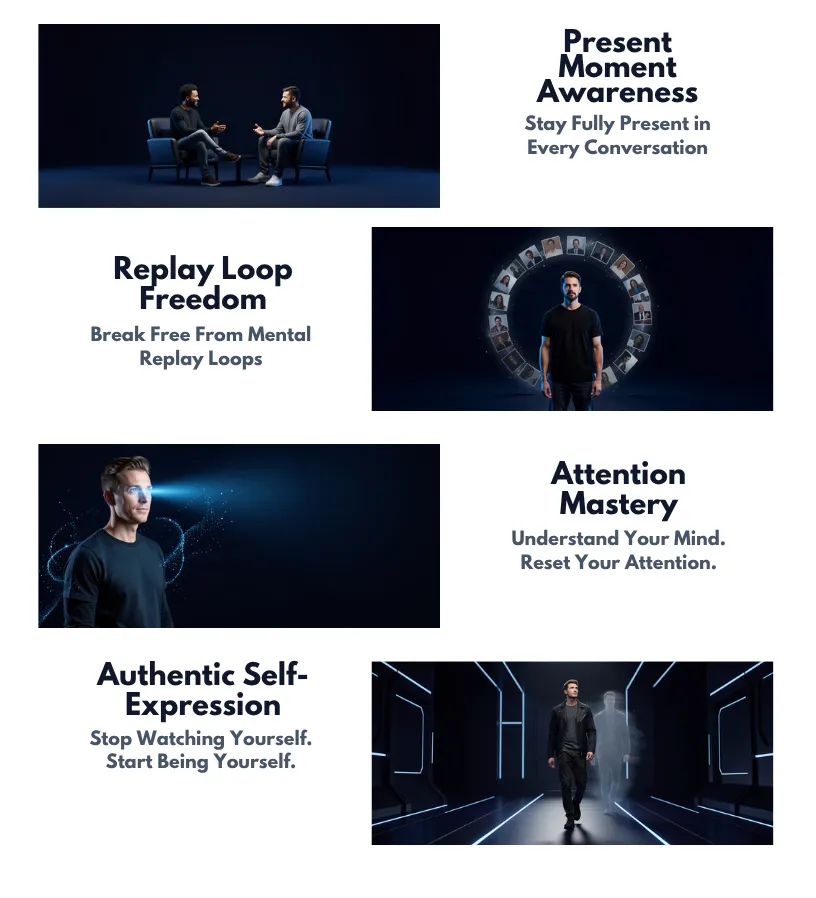 Learn how to break overthinking loops and stay present in conversations