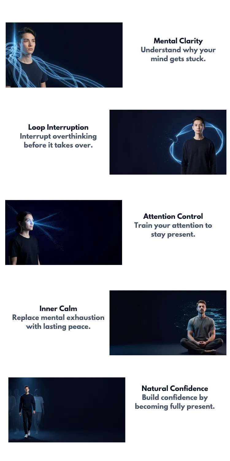 Five benefits of The Loop Reset Method for overcoming overthinking