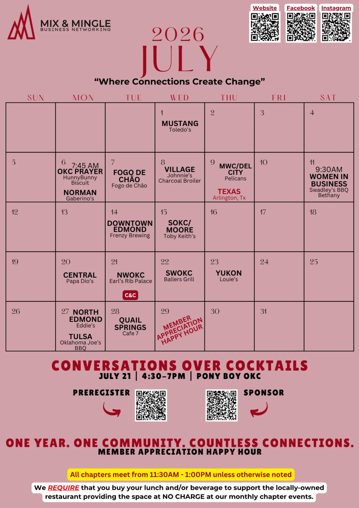 Current Calendar
