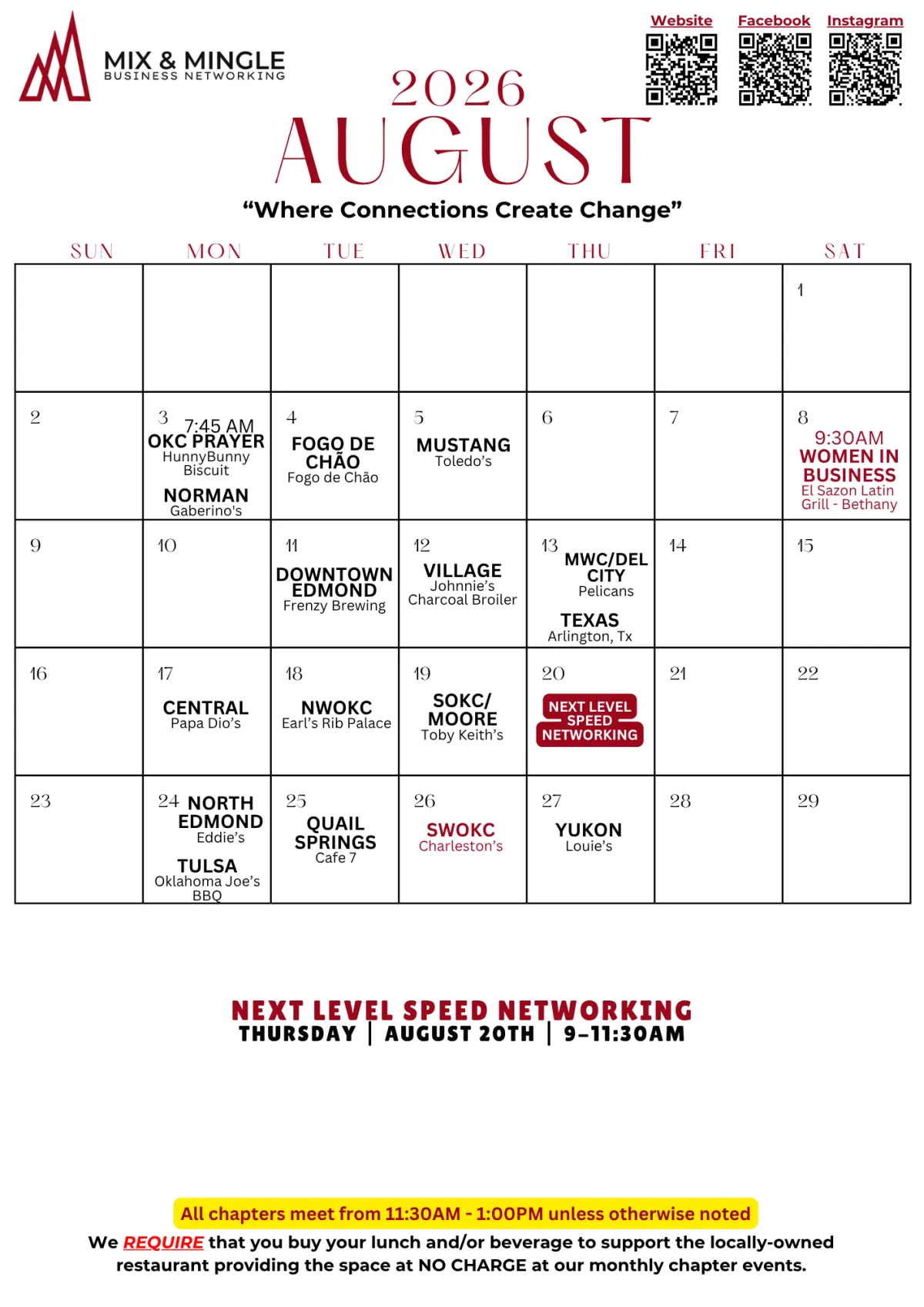 Current Calendar