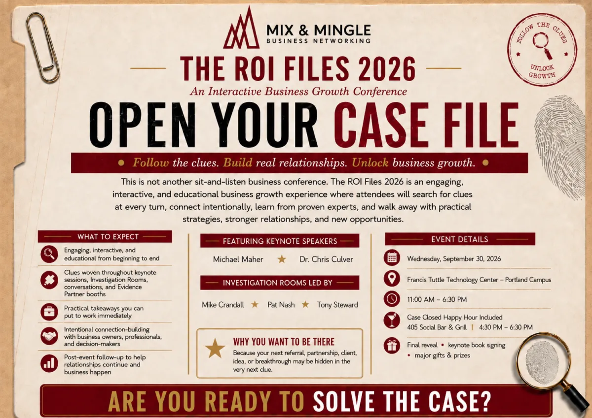 The ROI Files - An Interactive Business Growth Conference