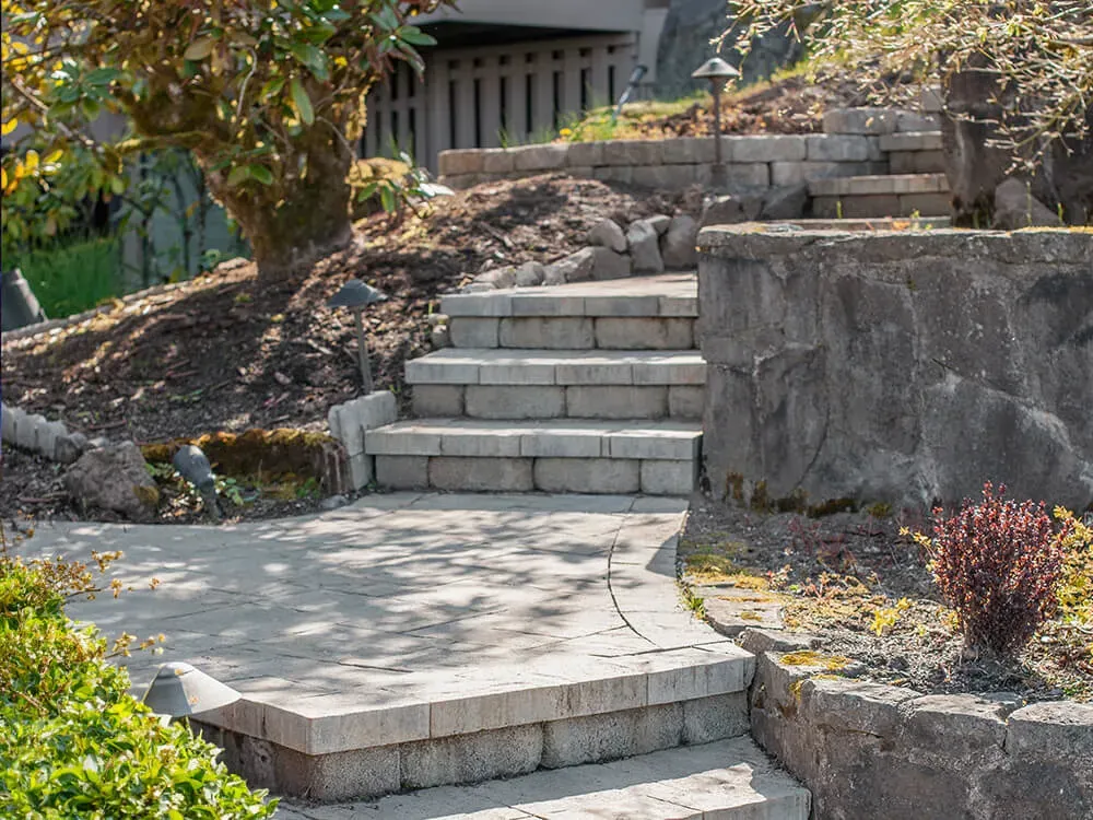 Corvallis Concrete builds and installs walkway