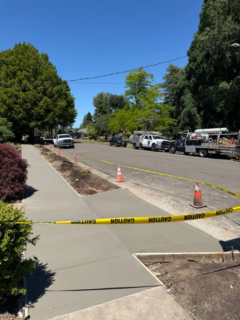 Corvallis Concrete builds and installs walkways