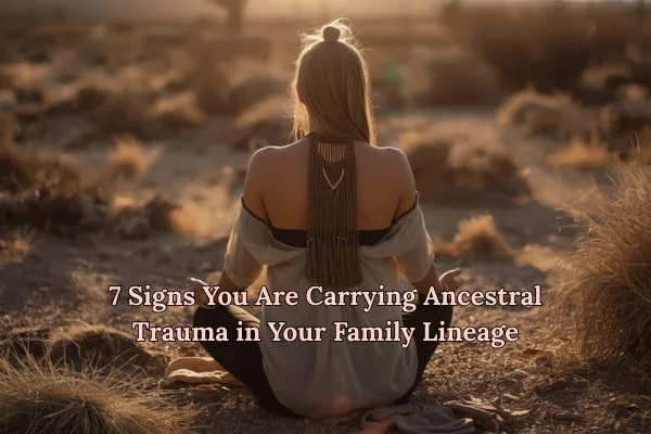 7 Signs You Are Carrying Ancestral Trauma in Your Family Lineage