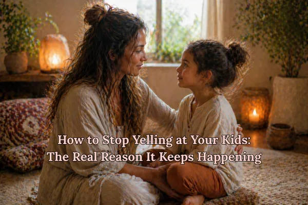 How to Stop Yelling at Your Kids: The Real Reason It Keeps Happening