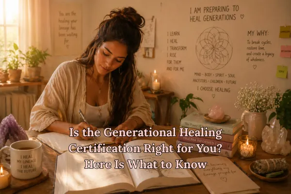 Is the Generational Healing® Certification Right for You? Here Is What to Know