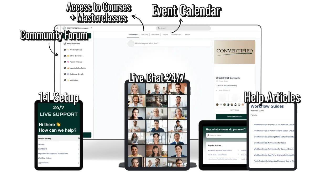 CONVERTIFIED community & courses