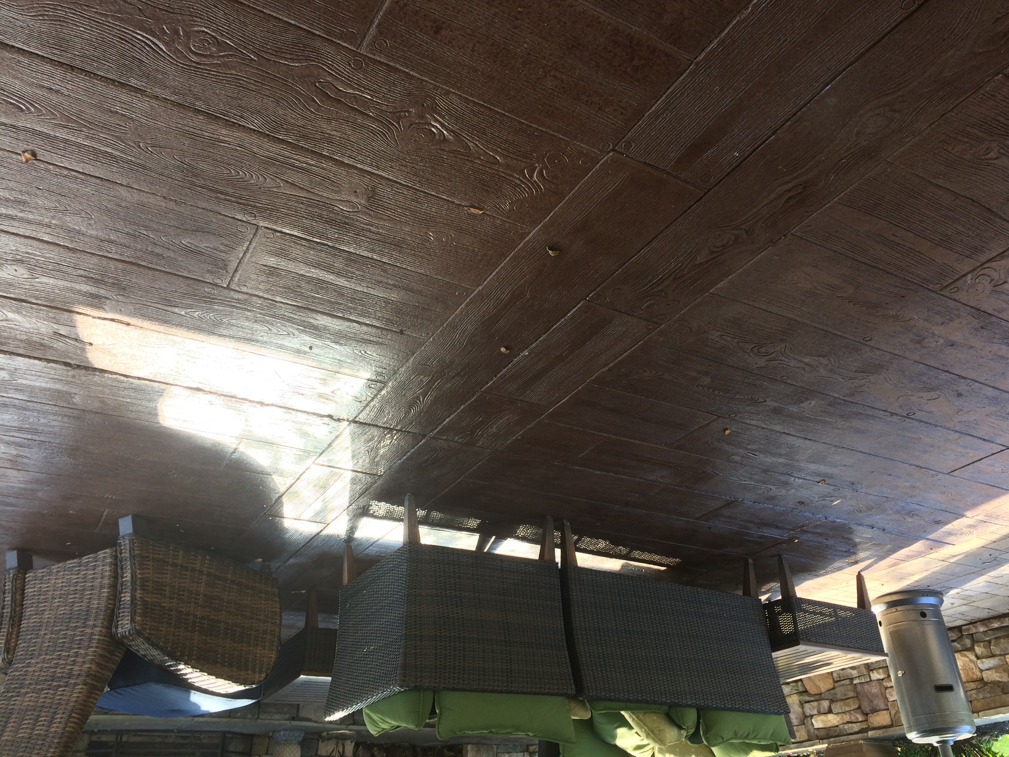 stamped concrete by steve smith waterfont concrete stairwell project