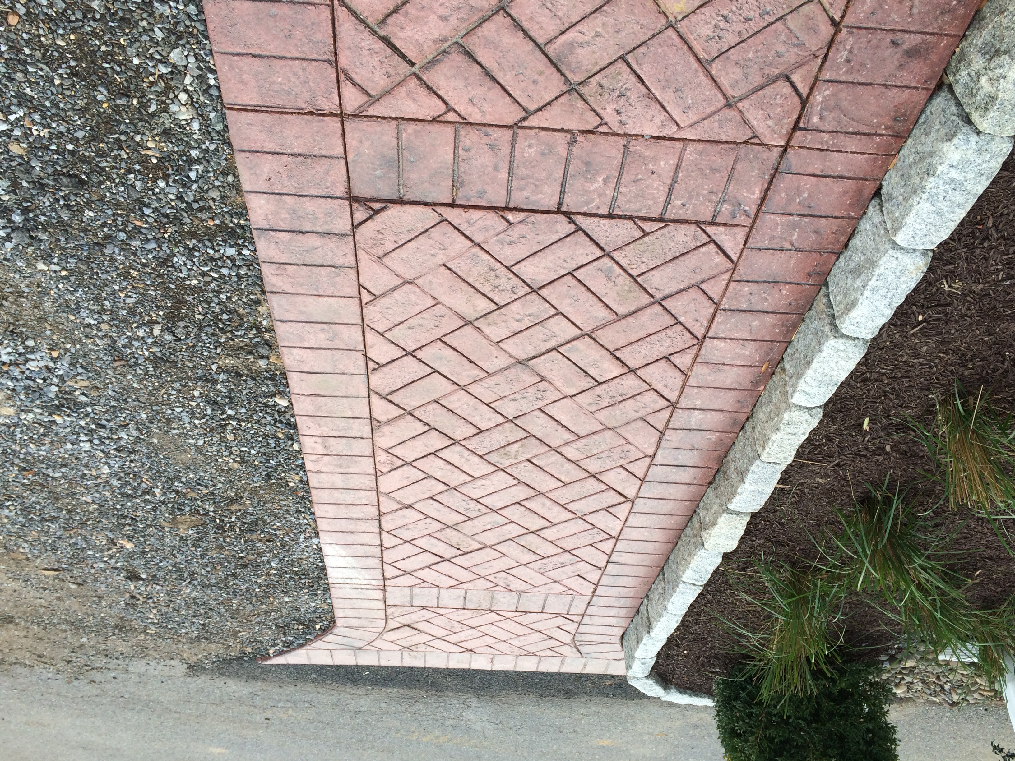 stamped concrete by steve smith waterfont concrete stairwell project