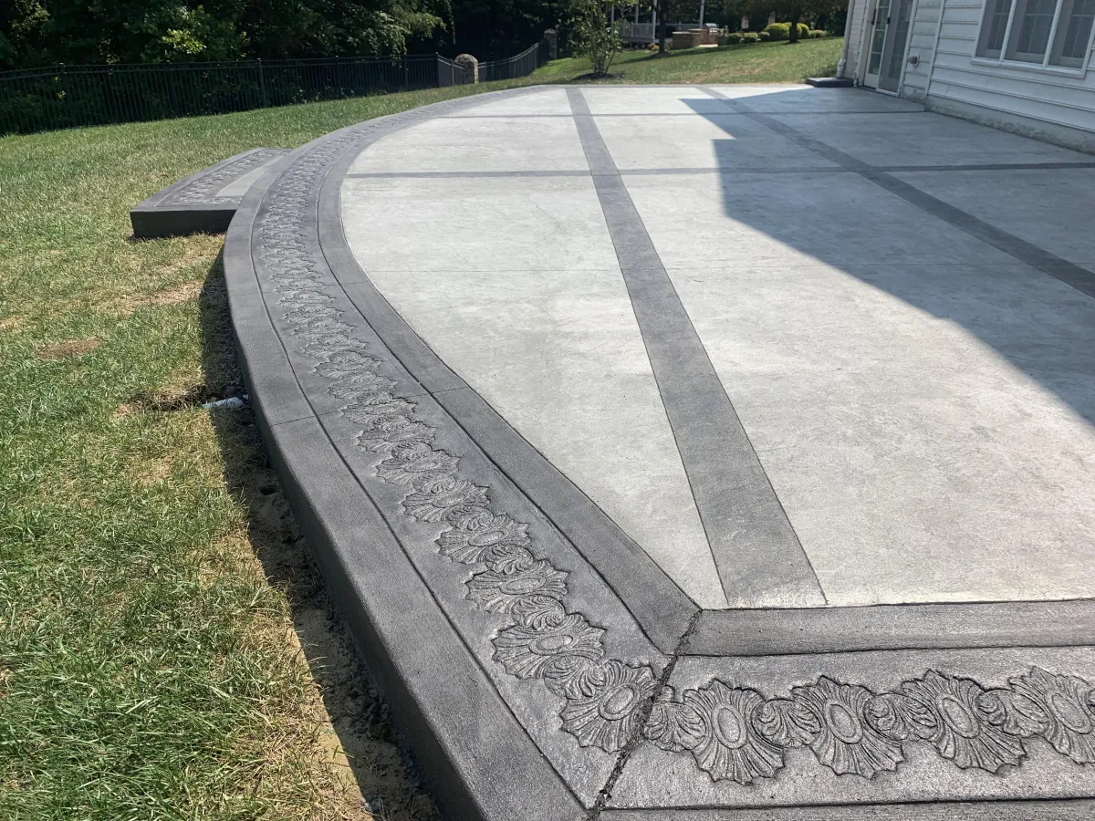 construction of a waterfont concrete stairwell project in maryland