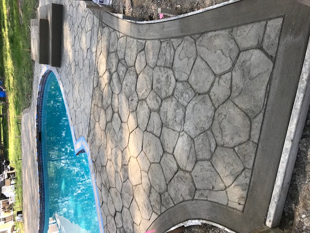 construction of a waterfont concrete stairwell project in maryland