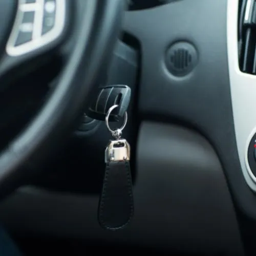 car keys left inside the car
