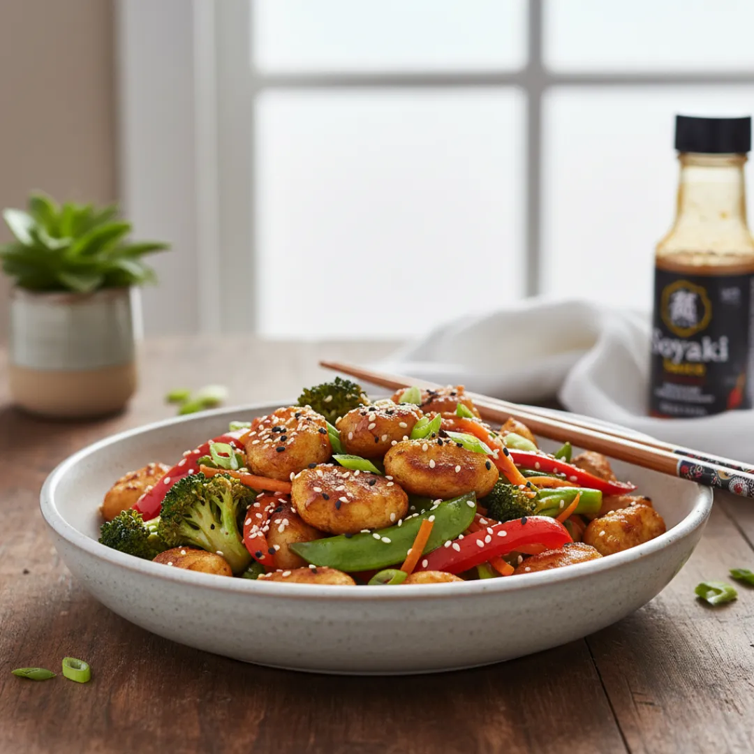 vegetable dish in white ceramic bowl