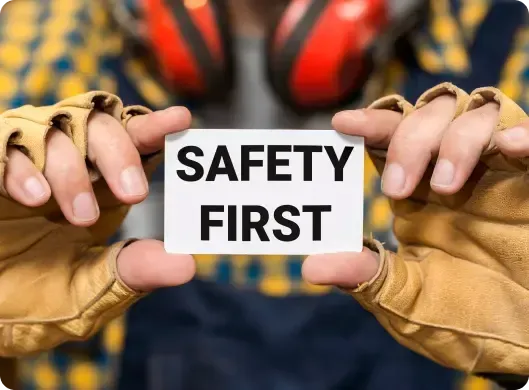safety first