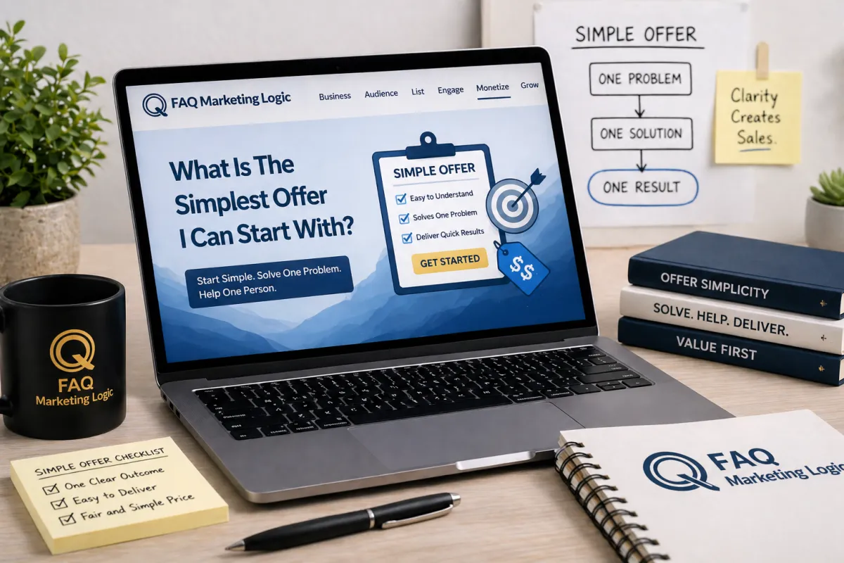 What Is The Simplest Offer I Can Start With?
