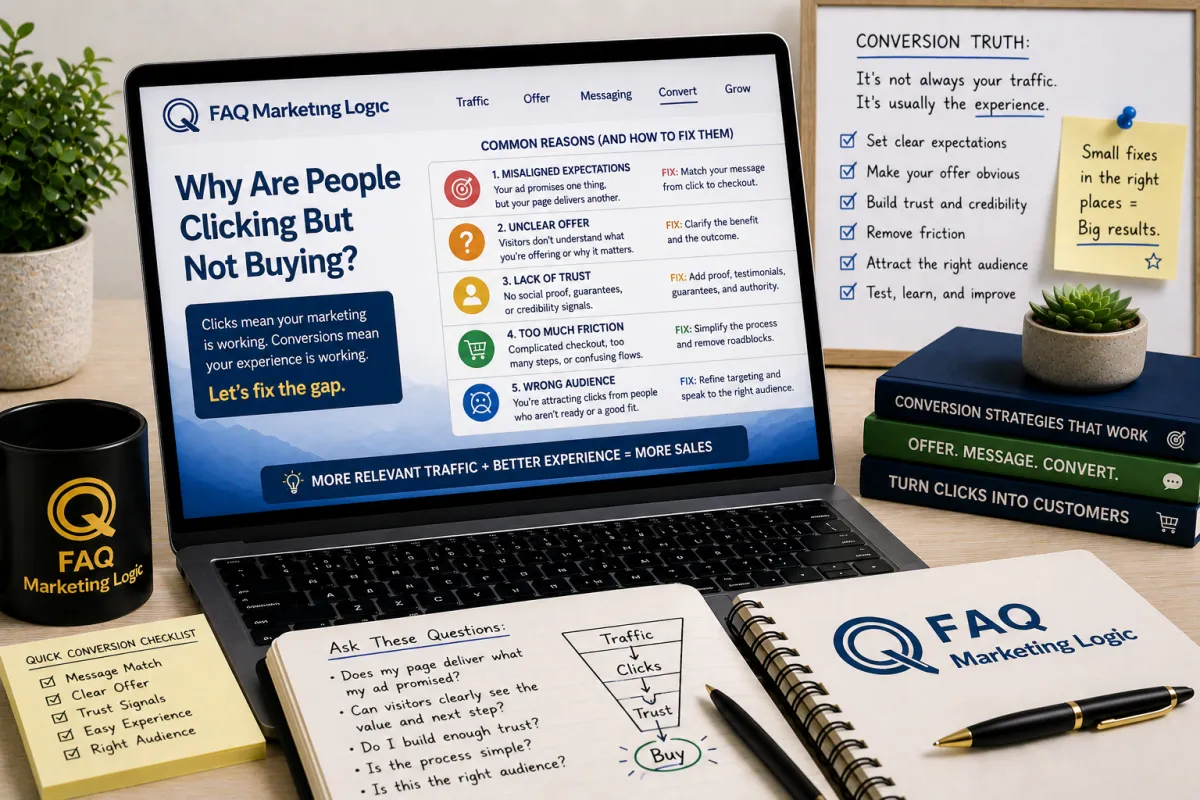 Why Are People Clicking But Not Buying?