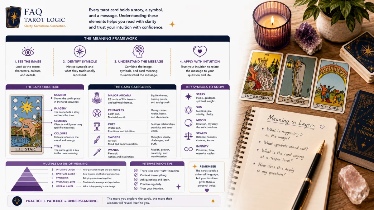 Understanding Tarot Cards: A Beginner's Guide to Meanings, Symbolism and Interpretation