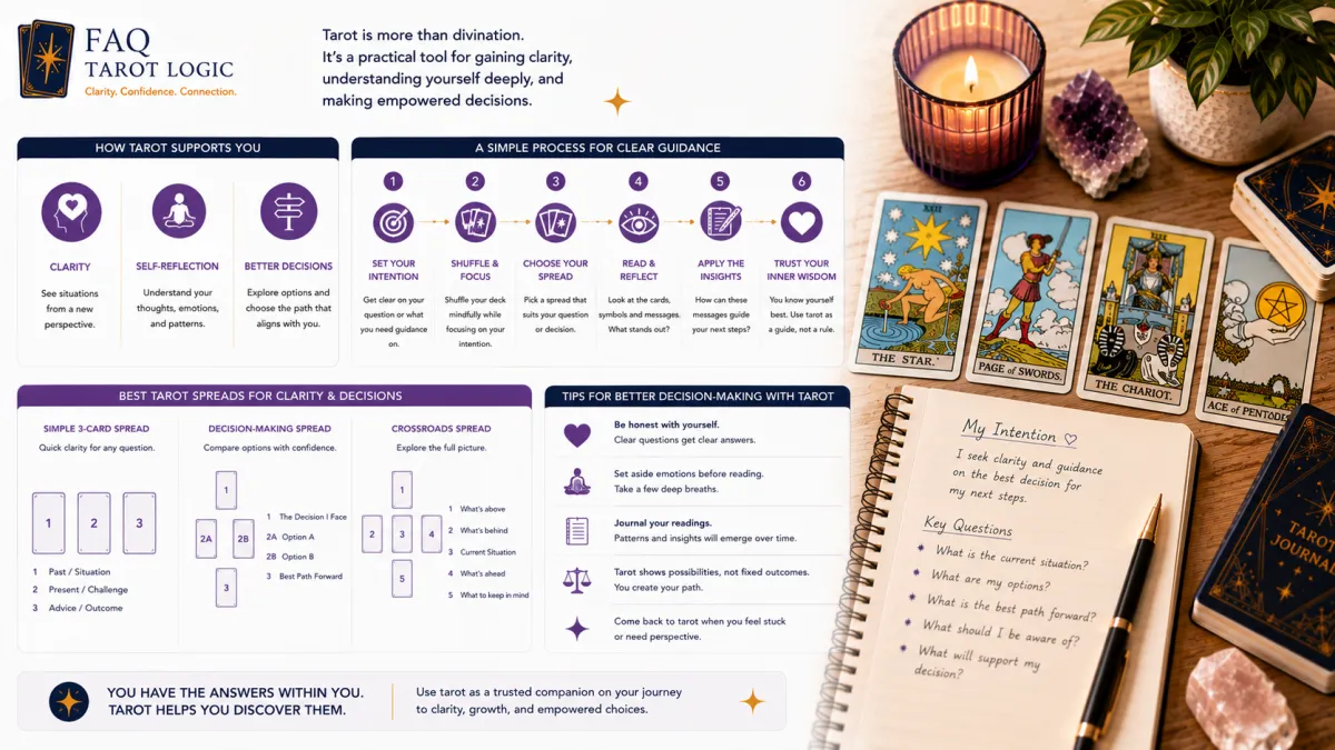 Using Tarot for Clarity, Self-Reflection and Better Decision-Making