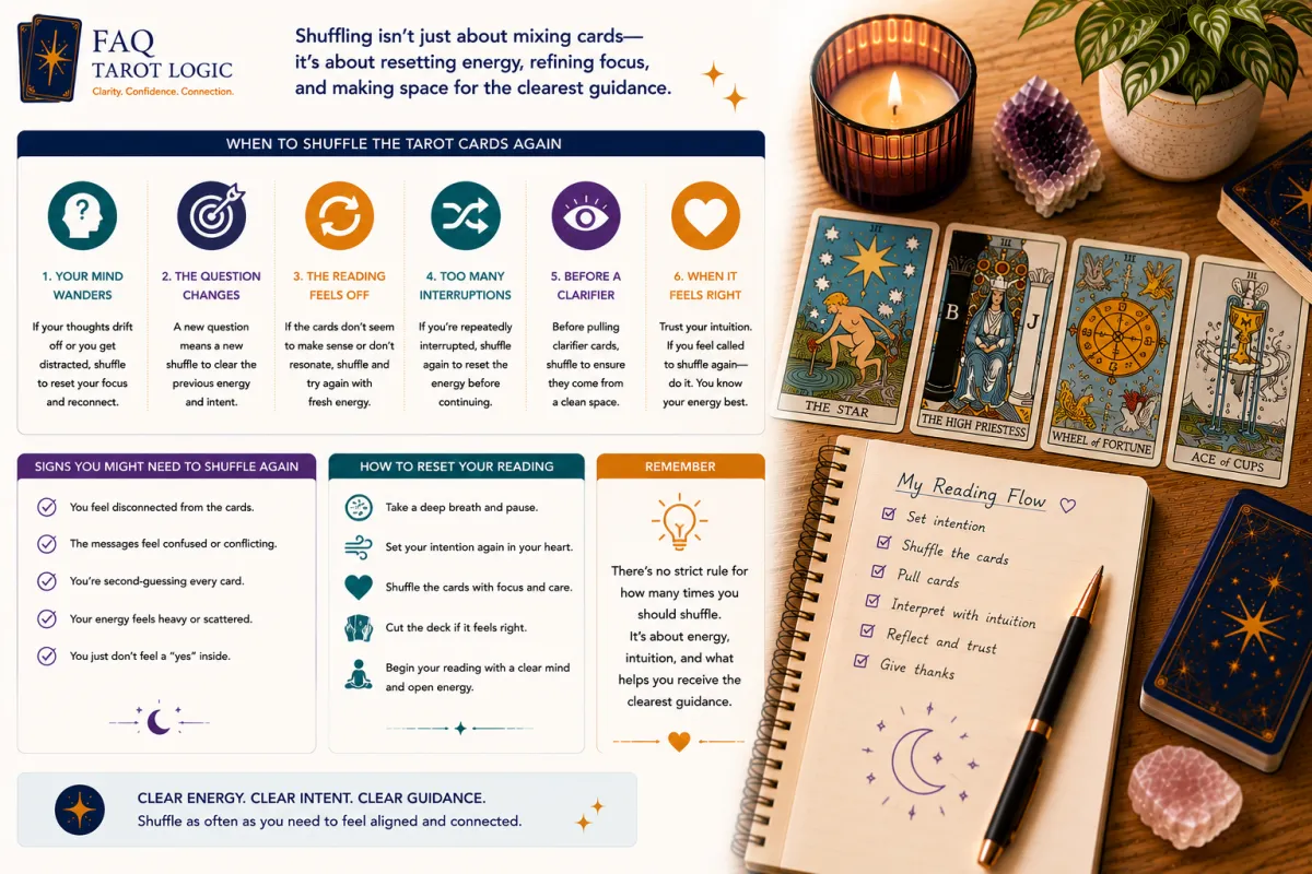 When Should You Shuffle the Tarot Cards Again?