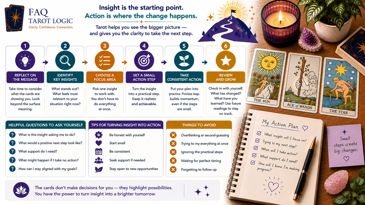 How Do You Turn Tarot Insights Into Positive Action?
