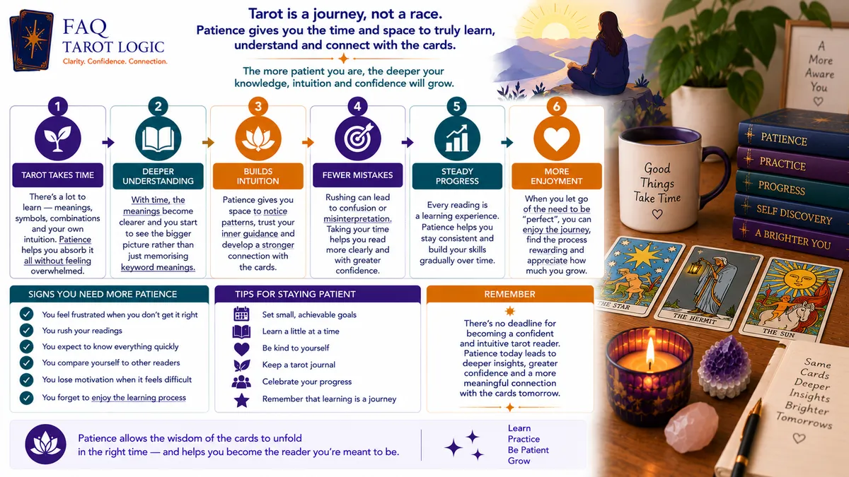 Why Is Patience Important When Learning Tarot?