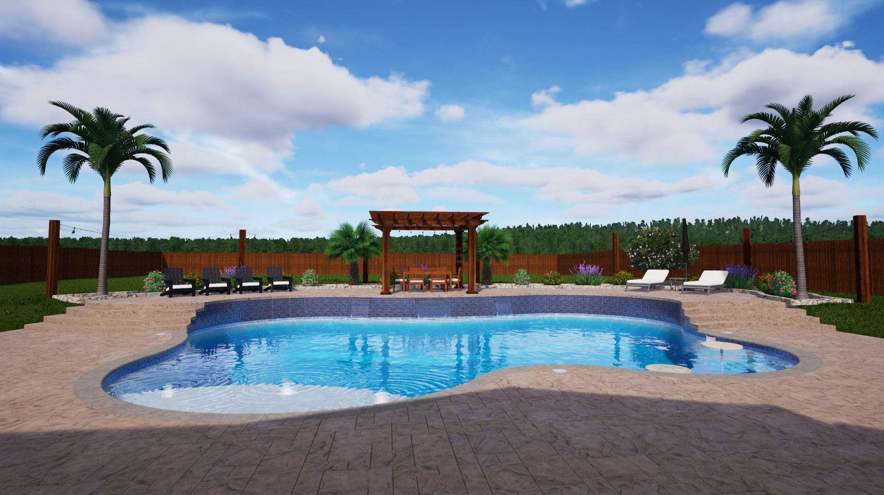 3d pool rendering