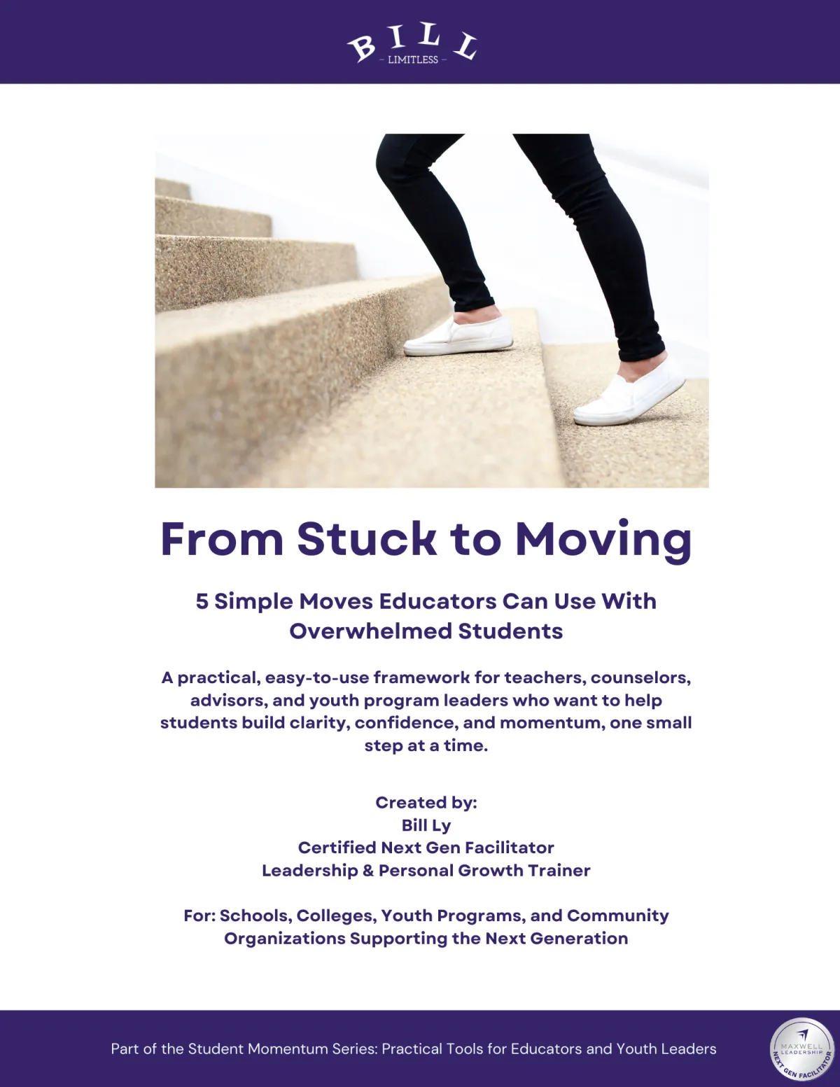 From Stuck to Moving free guide for educators supporting students