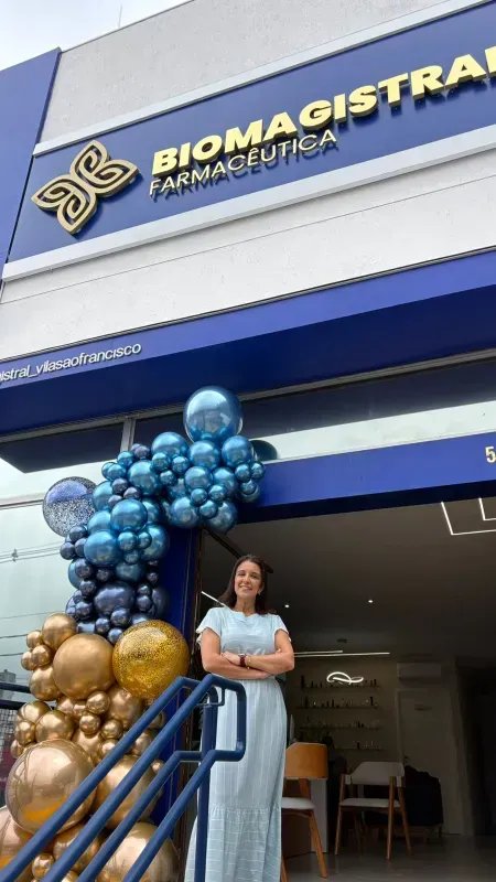 Vanessa, responsável pela Biomagistral Vila São Francisco