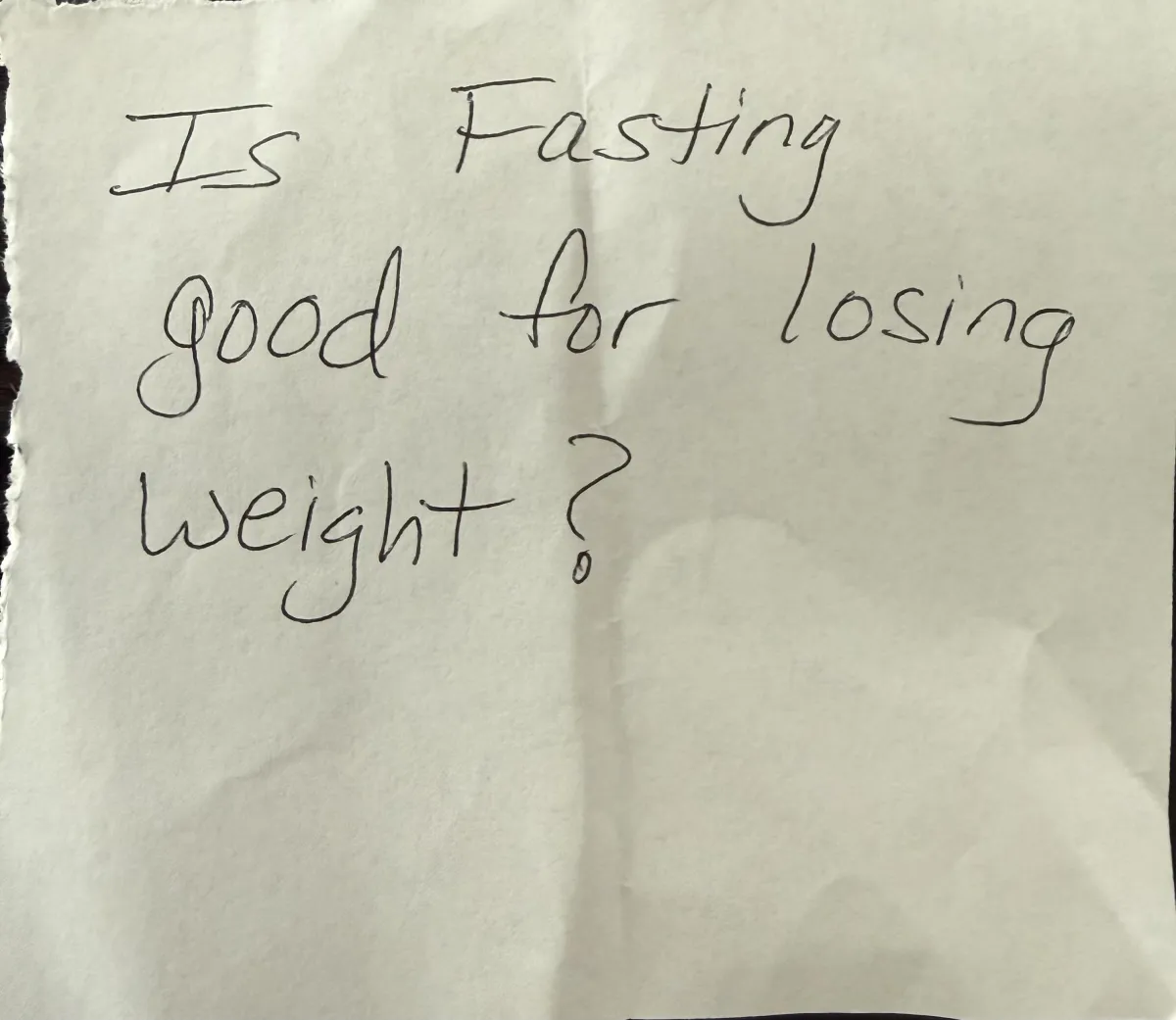 Is Fasting Good for Losing Weight? Here's the Honest Answer