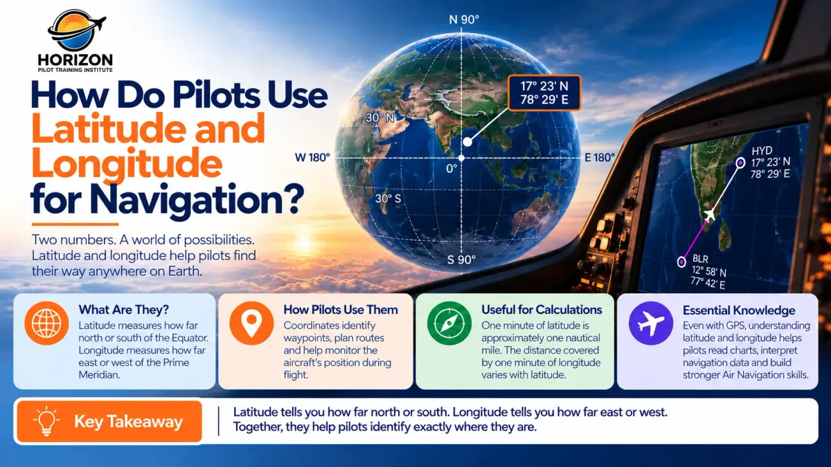 Latitude and Longitude in Aviation Explained