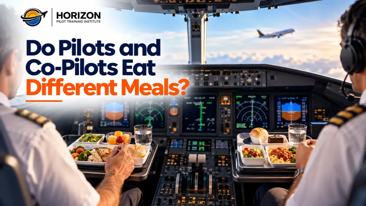 Do Pilots and Co-Pilots Eat Different Meals?
